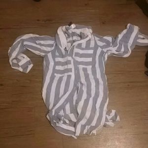 Button-down t-shirt dress